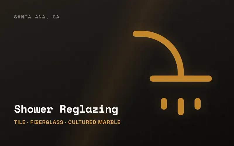 Shower Reglazing in Santa Ana, CA