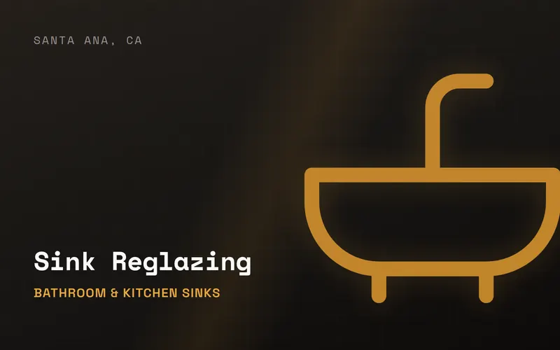 Sink Reglazing in Santa Ana, CA